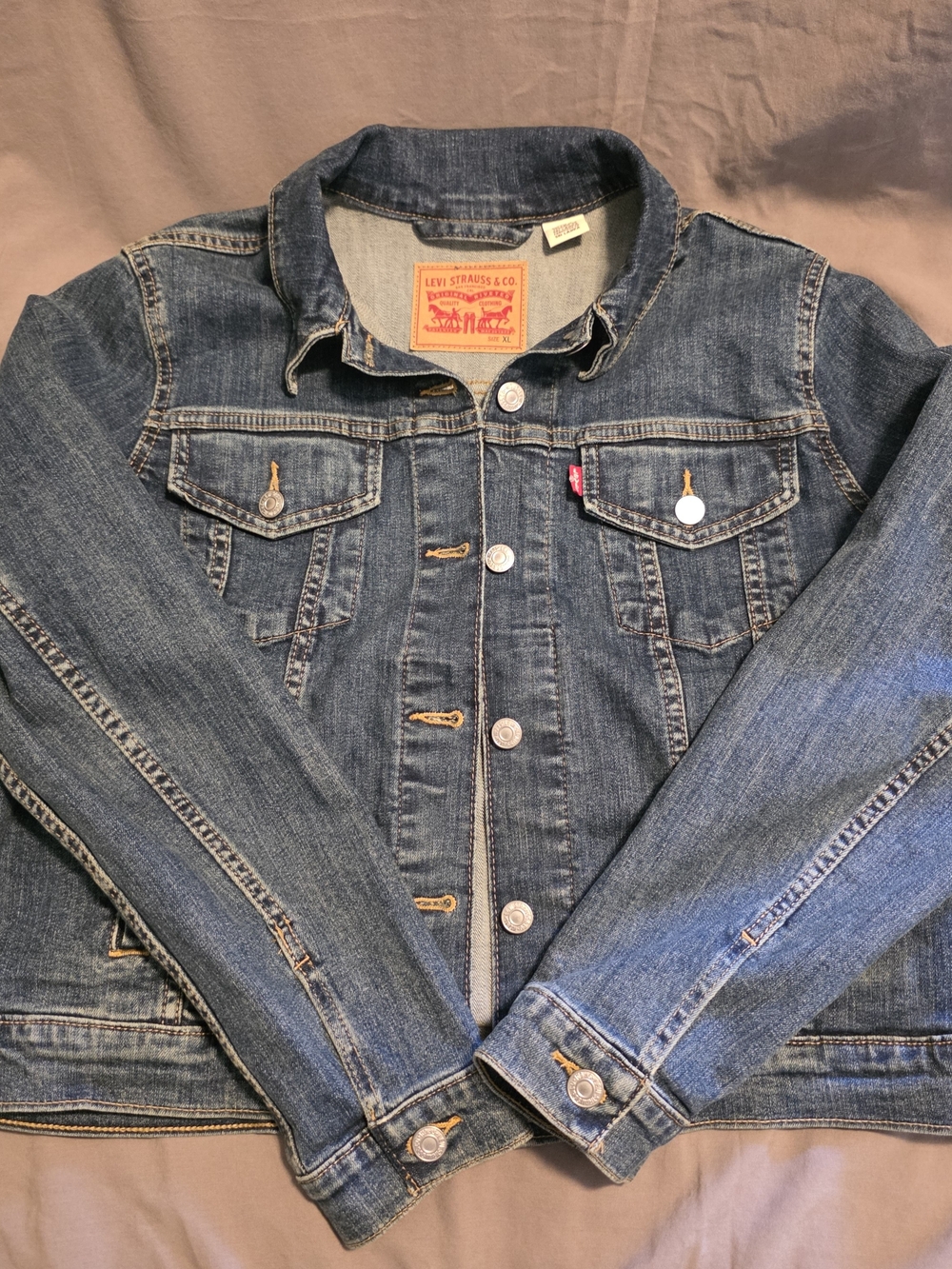 Levi's Men's Blue Denim Jacket